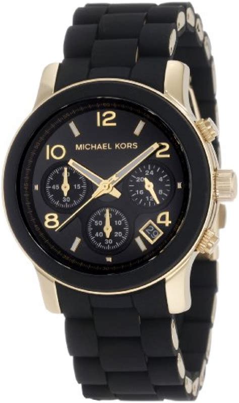 schwarze armbanduhr michael kors|michael kors online store.